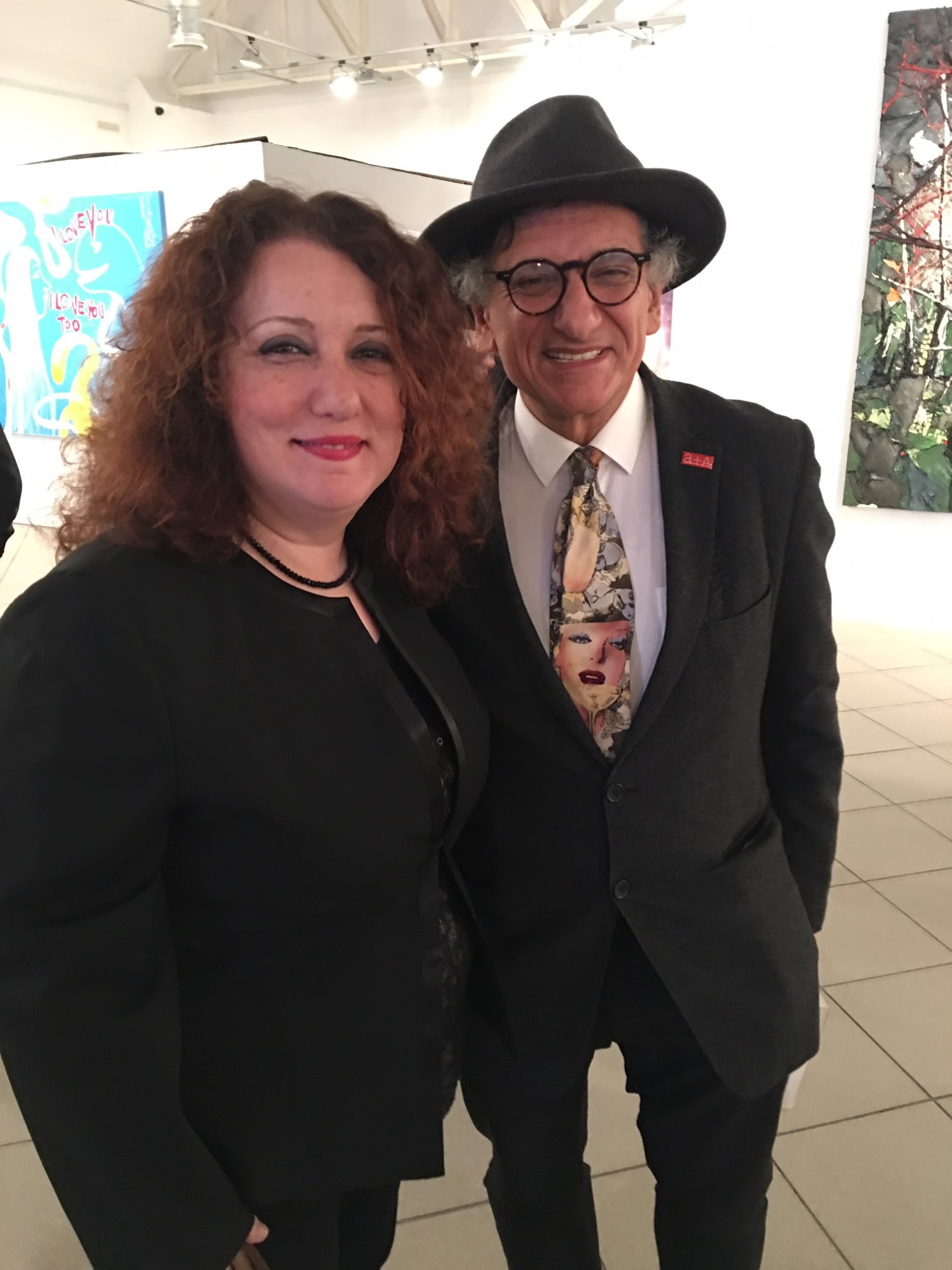 Gamze Akdemir ve Bedri Baykam